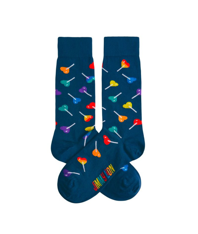 Calcetines Jimmy Lion Lollipops Azul Oscuro