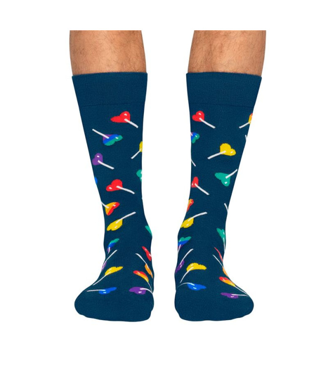 Calcetines Jimmy Lion Lollipops Azul Oscuro
