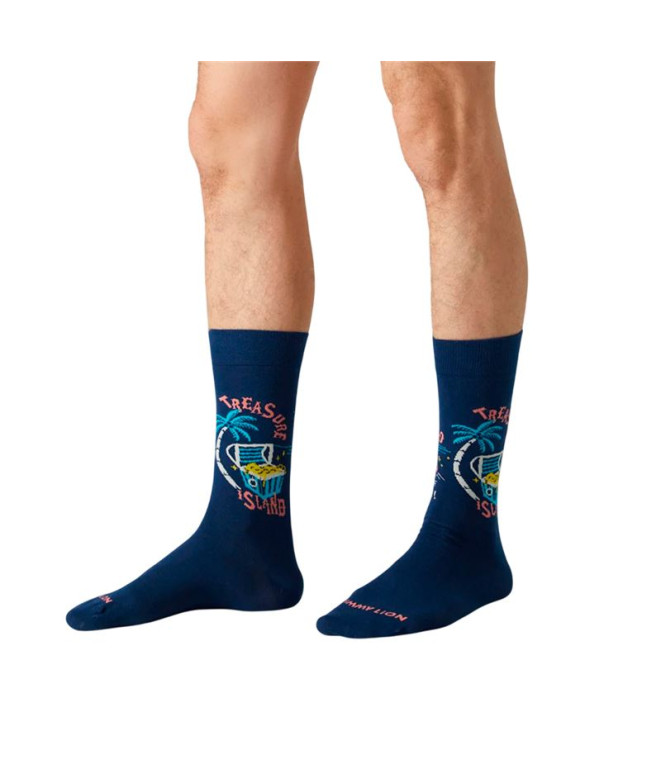Calcetines Jimmy Lion Treasure Island Dark Blue