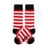 Meias Jimmy Lion Wally Peek-A-Boo Branco + Vermelho