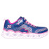 Sapatilhas Skechers Menina Luzes do coração - Retro Navy Sparkle / Multi Trim