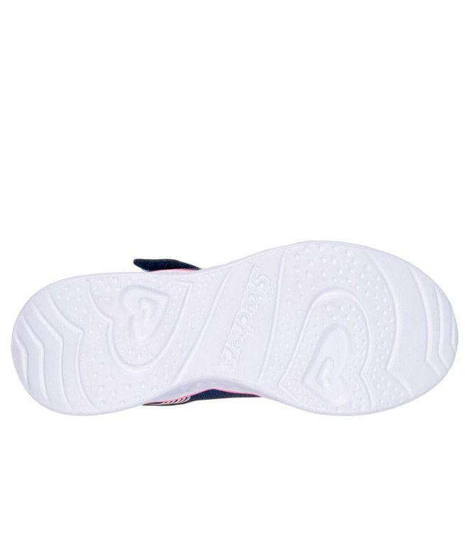 Sapatilhas Skechers Menina Luzes do coração -...