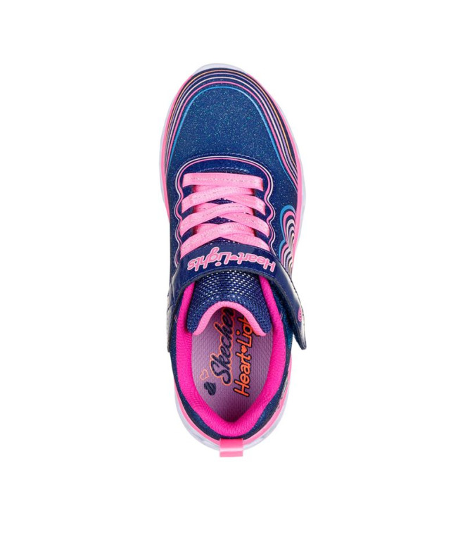 Zapatillas Skechers Heart Lights - Retro Niña...