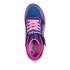 Sapatilhas Skechers Menina Luzes do coração - Retro Navy Sparkle / Multi Trim