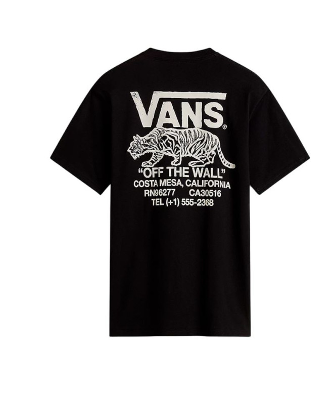 Camiseta Vans Sneaky Ss Negro Hombre