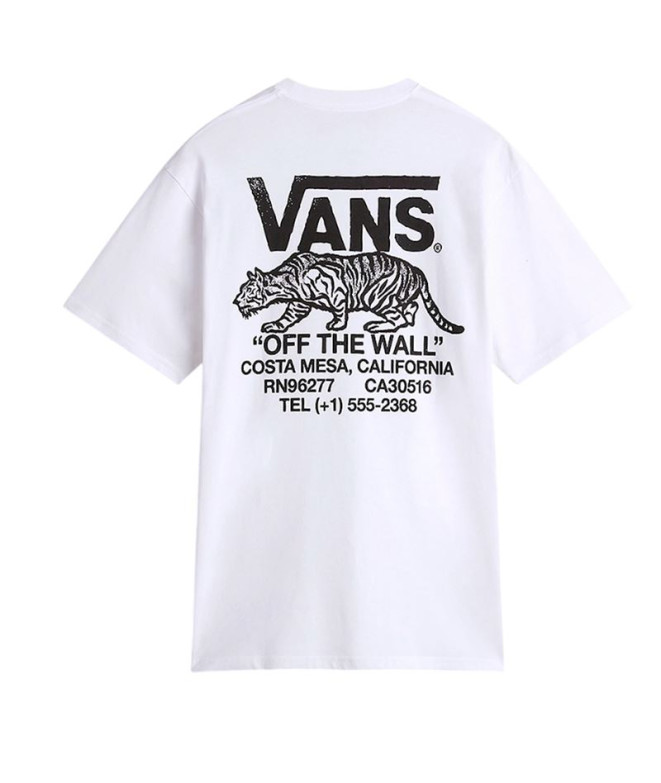 Camiseta Vans Sneaky Ss Branco Homem