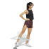 Calça Fitness adidas Mulher de Pacer Knit High Rubaur/White