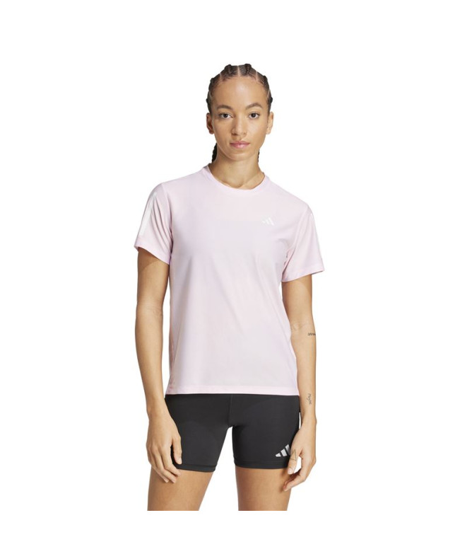 Camiseta de Running adidas Own the Run Mujer Rosa