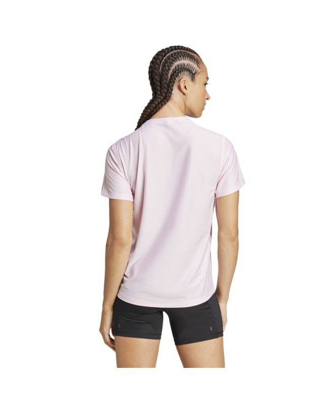 Camiseta de Running adidas Own the Run Mujer Rosa