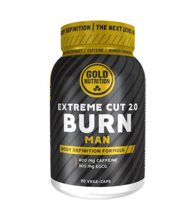 Extreme Cut 2.0 Burn Man Gold Nutrition - 90 cápsulas vegetais