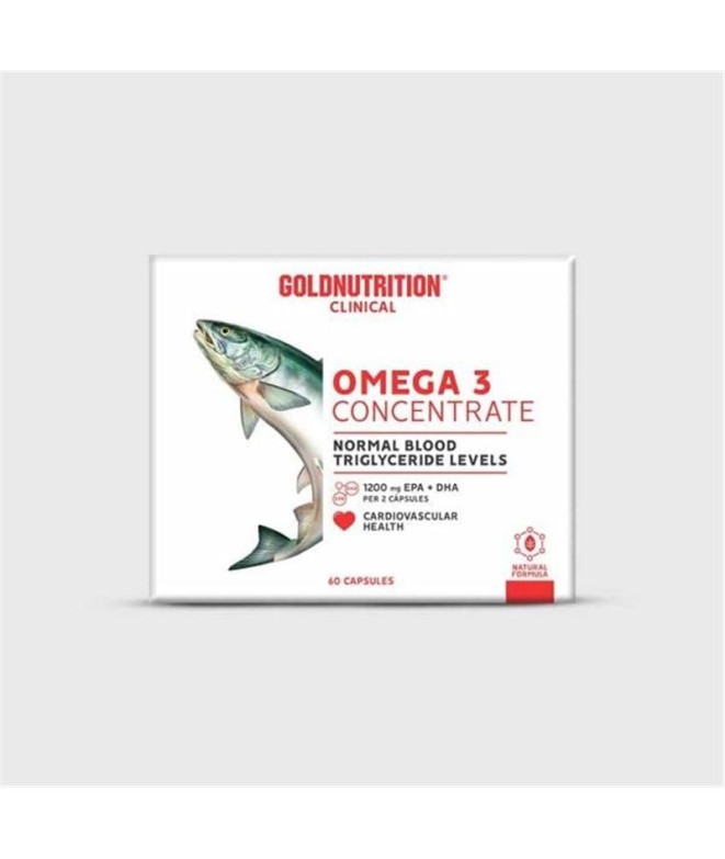 Omega 3 Concentrate  Gold Nutrition - Gn Clinical - 60 Caps