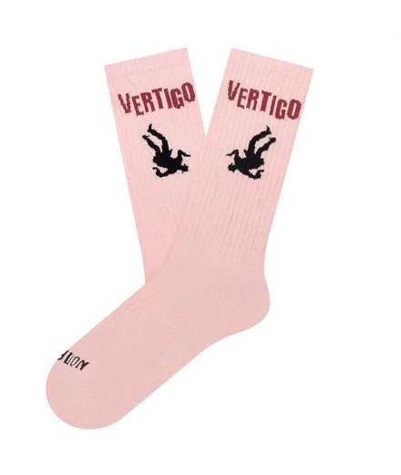 Meias Jimmy Lion Atlético Hitchcock Vertig Rosa