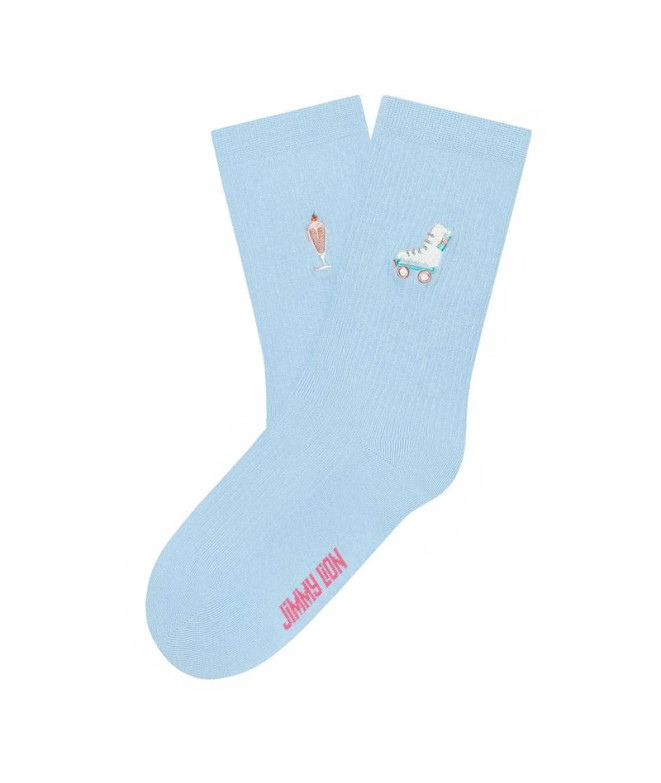 Chaussettes Jimmy Lion Rollinâ' Ice Cream Blue