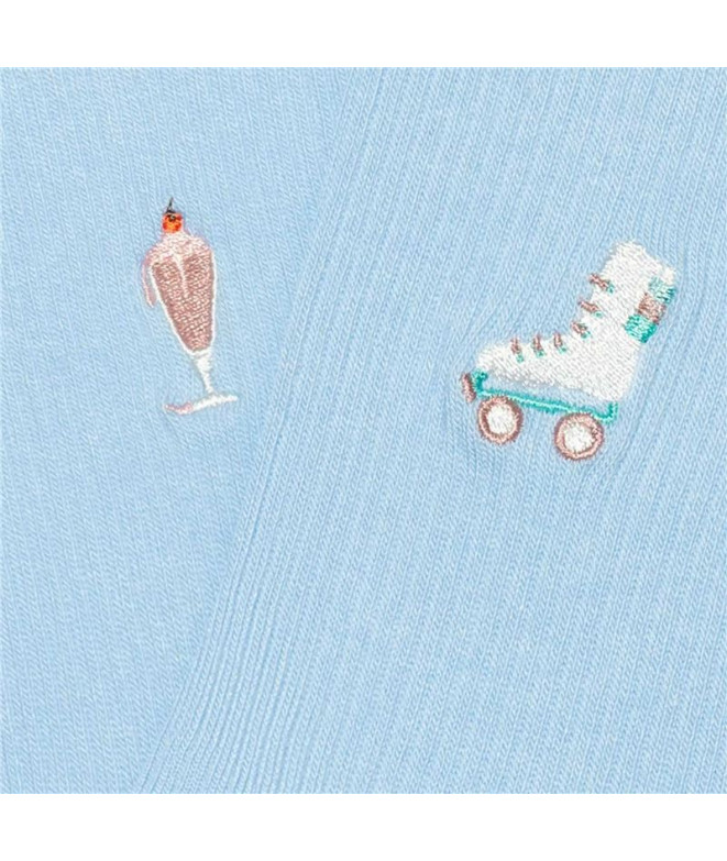 Chaussettes Jimmy Lion Rollinâ' Ice Cream Blue