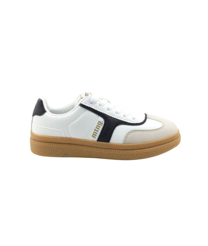 Zapatillas Mustang 2025 V Attitude Mujer Theda Avena Murri Blanco