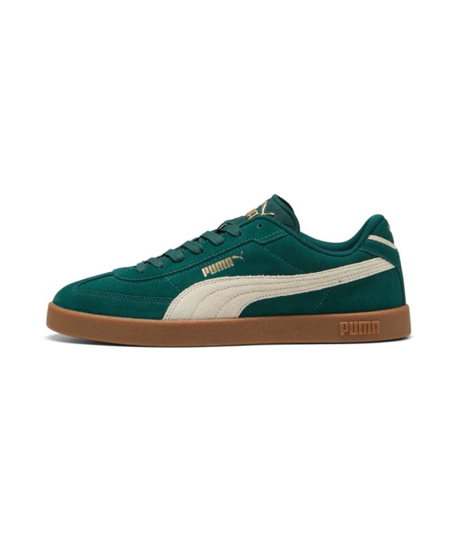 Chaussures Homme Puma Club II Era Suede Green