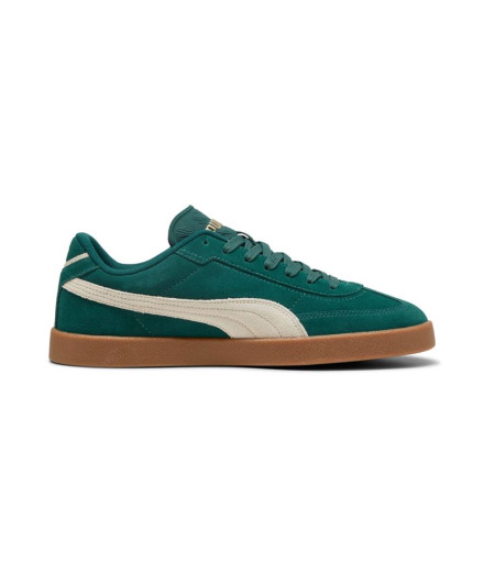 Chaussures Homme Puma Club II Era Suede Green 2