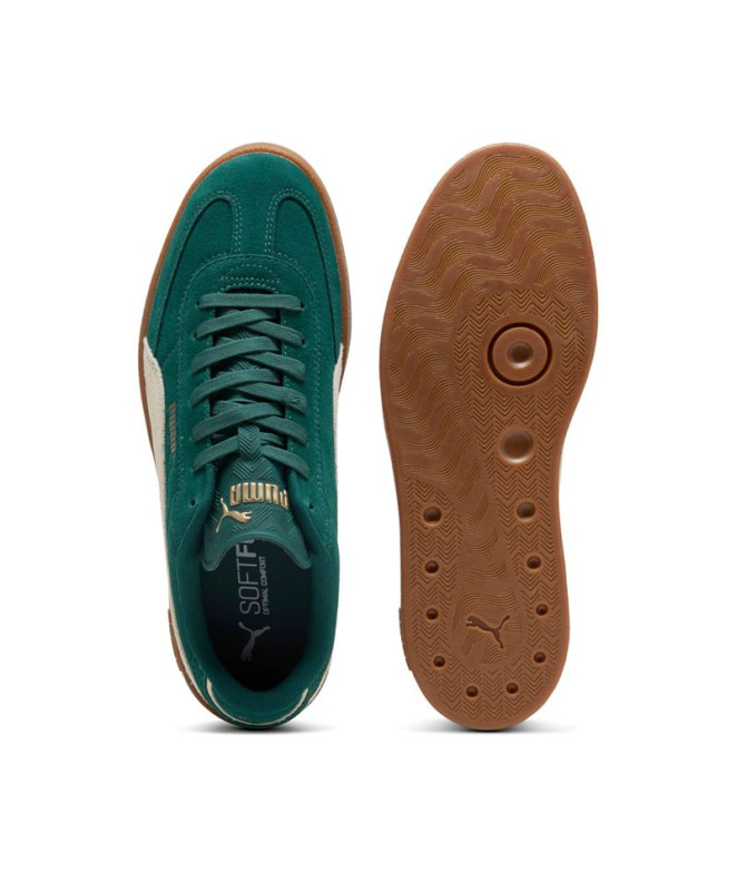 Chaussures Homme Puma Club II Era Suede Green