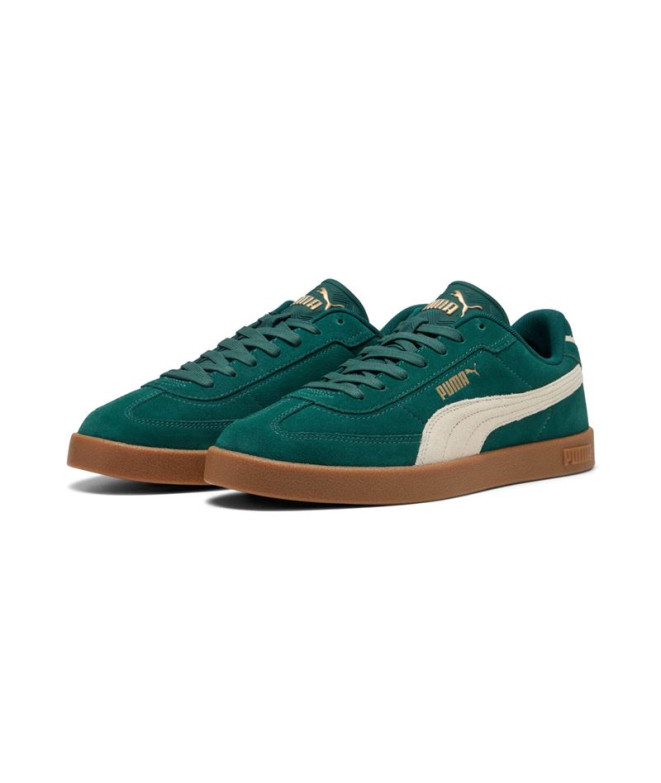 Chaussures Homme Puma Club II Era Suede Green