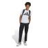 Camiseta adidas Infantil Grande logótipo preto/branco