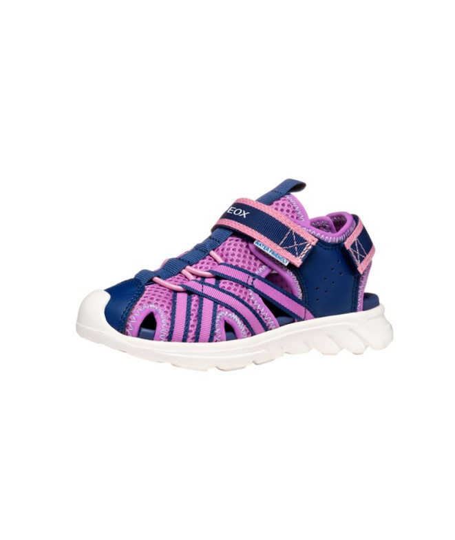 Sandales Enfant Geox Airadyum Gi Marine/Pourpre