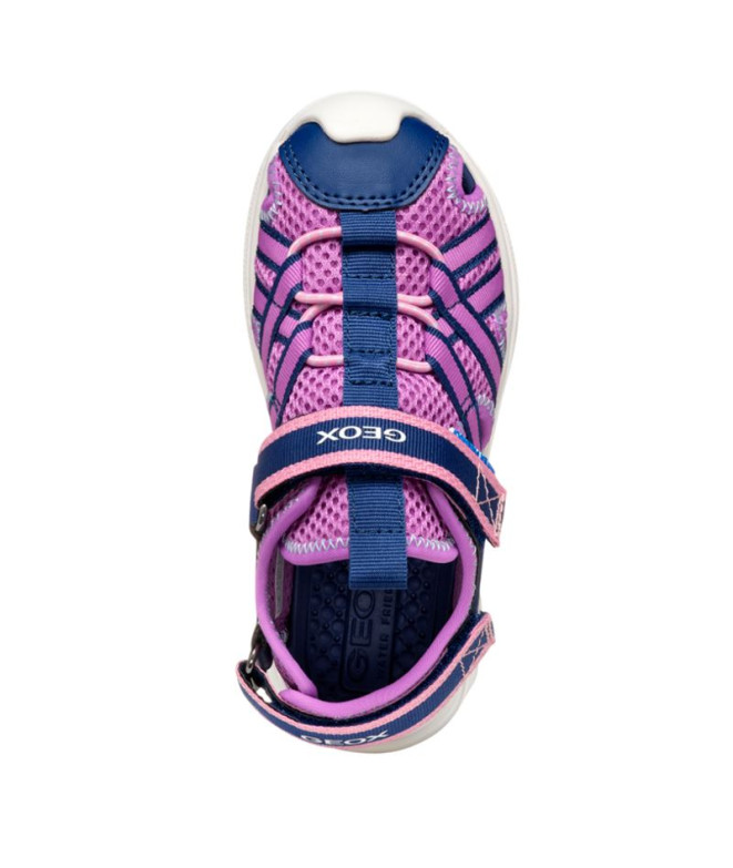 Sandales Enfant Geox Airadyum Gi Marine/Pourpre