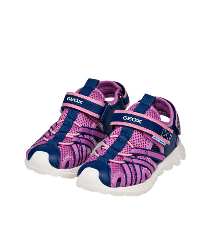 Sandales Enfant Geox Airadyum Gi Marine/Pourpre