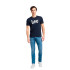 Homem T-shirt Lee Wobbly Logo Azul-marinho