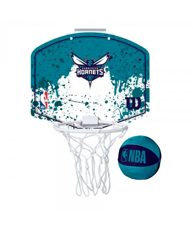 Set Minicanasta Wilson Nba Team Mini Hoop Hornets