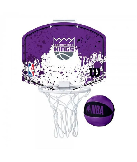 Set Panier Wilson Mini Hoop Kings de l'équipe NBA