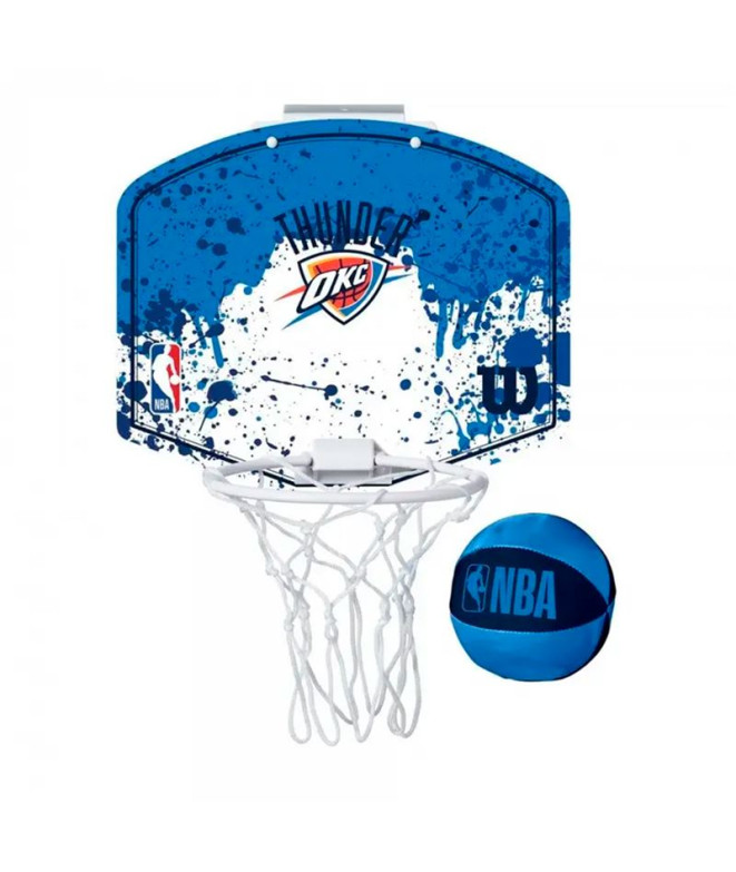 Set Wilson Mini Basket Team Mini Hoop Nba Thunder