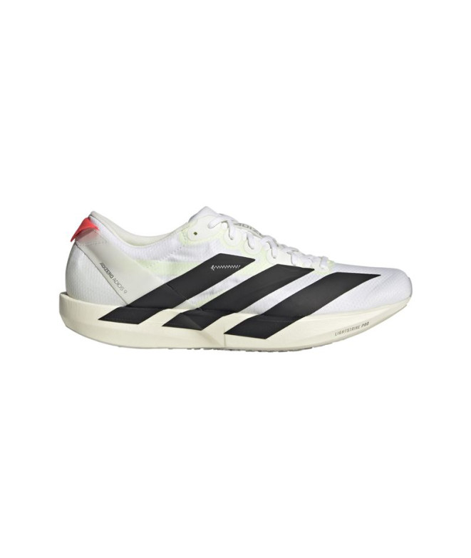 Chaussures running adidas Homme de Adizero Adios 9 Blanc/Noir