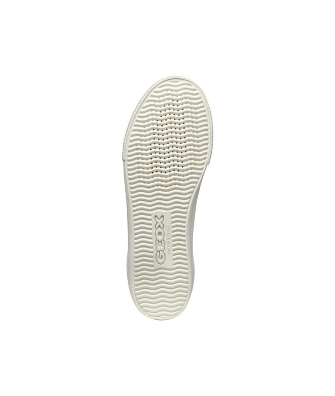 Zapatillas Geox Emmeleny Mujer Blanco