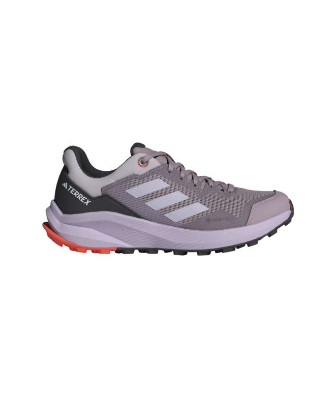 Chaussures Trail adidas Trail Rider Trail Running Femme de Terrex Gore-Tex Lila