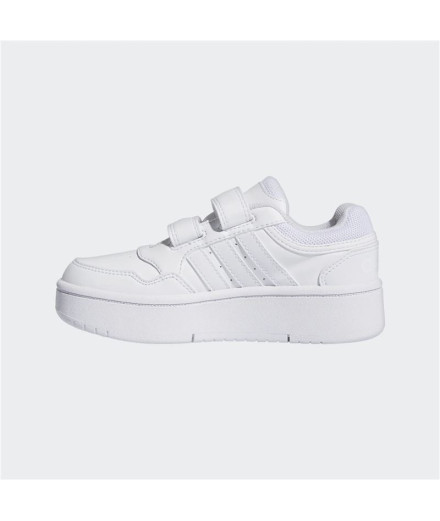 Chaussures adidas Enfant Hoops 3.0 Bold White 2