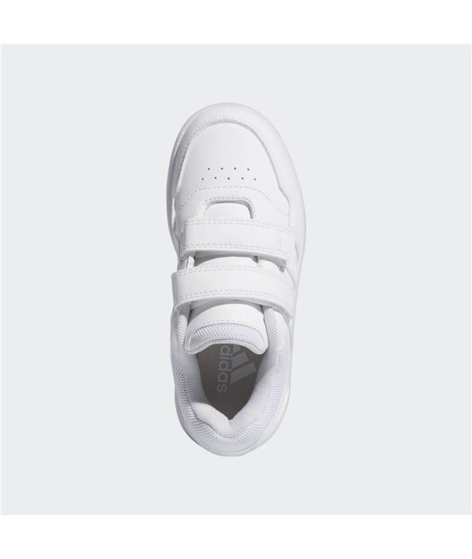 Sapatilhas adidas Infantil Hoops 3.0 Bold Branco