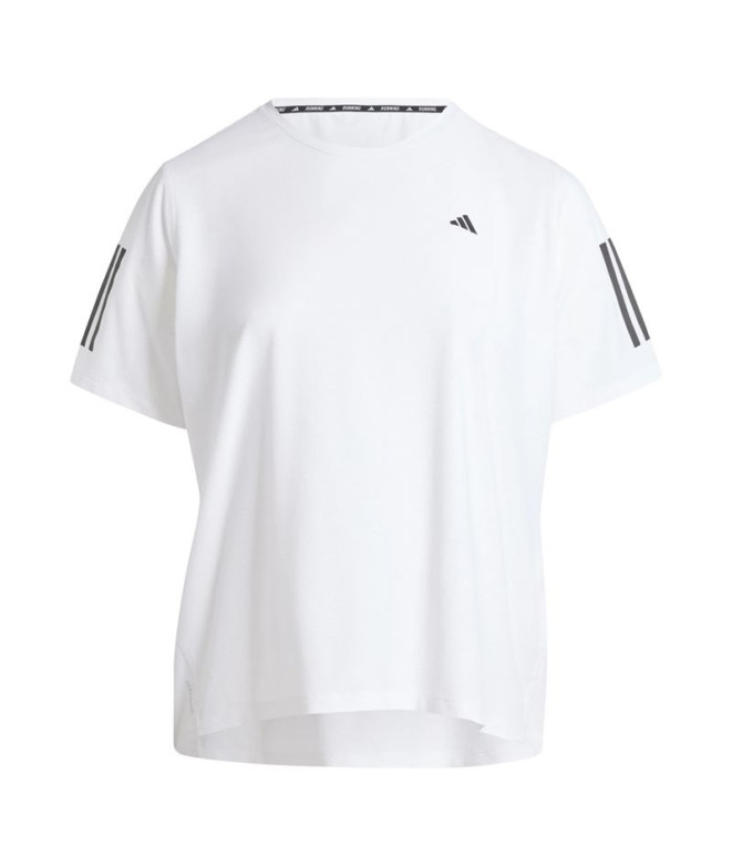 Camiseta Running adidas Mulher de Otr B White