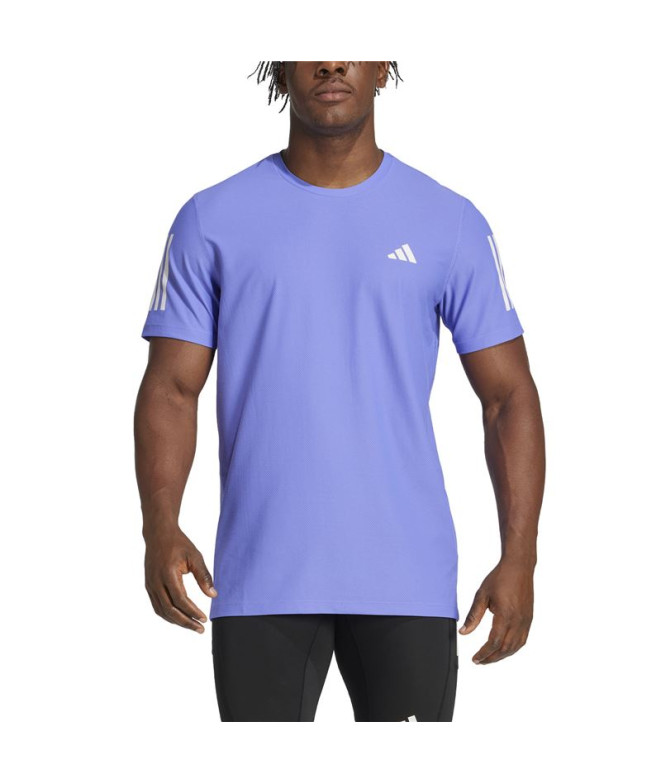Camiseta de Running adidas Own The Run Hombre Azul