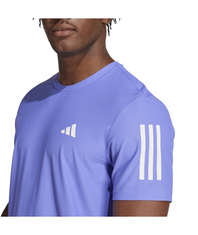 T-shirt Running adidas Homme par Own The Run Blue