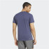 Camiseta Fitness adidas Homem by Train Essentials Feelready Logo Training Azul
