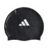 Bonnet Natation adidas Enfant de Maillot de bain à 3 bandes Noir/Blanc