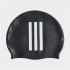 Bonnet Natation adidas Enfant de Maillot de bain à 3 bandes Noir/Blanc