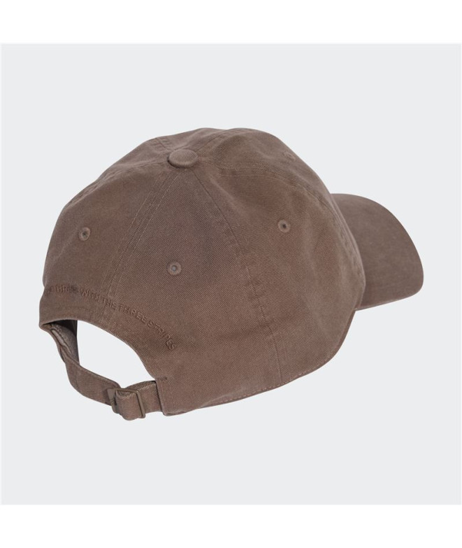 Boné adidas Boné de pai Sportswear castanho