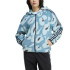 Chaqueta adidas Essentials 3 Bandas Animal Print High Pile Hoodie Mujer Negro