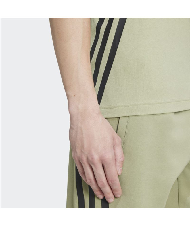 T-shirt adidas Homme Future Icons 3-Stripes Vert