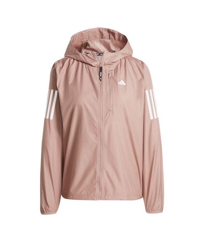Chaqueta de Running adidas Own the Run Mujer Rosa