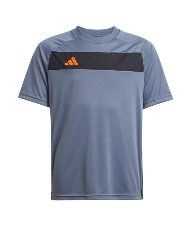 Camiseta Futebol adidas Infantil de Tiro Es Jsy Blue