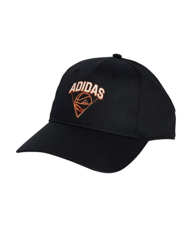 Gorra adidas Hoops Cap Negro
