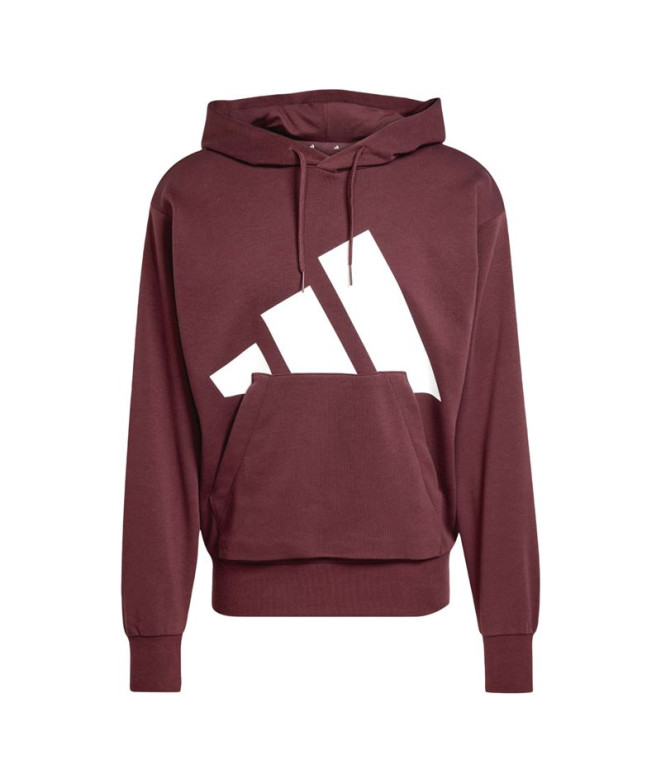 Sweat adidas French Terry Homme Bl Hd Rubaur/Blanc