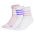 Meias adidas Infantil Lk Rib So White Pack